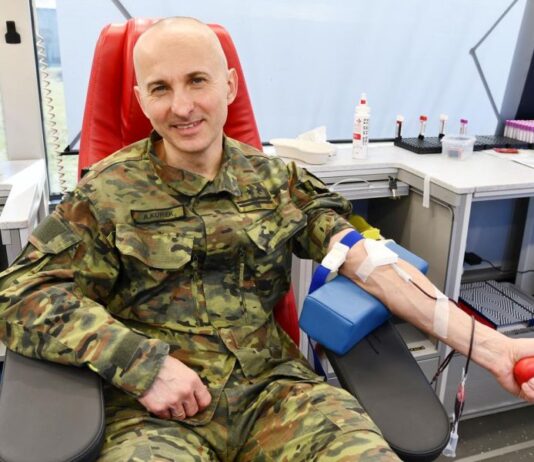 Ponad 15 litrów krwi podczas akcji w raciborskim oddziale Straży Granicznej