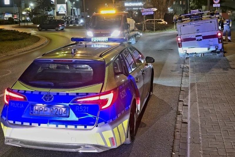 wypadek raciborz podwalne