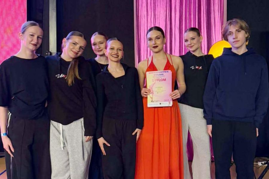 Skaza z Raciborza na podium Mistrzostw Polski Artistic Show Dance