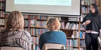 O zdrowiu, ruchu i diecie. Spotkanie dla seniorów w bibliotece w Ocicach