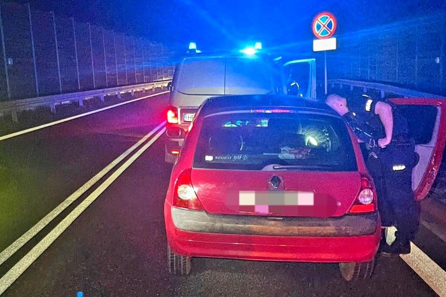 kierowca narkotyki raciborz