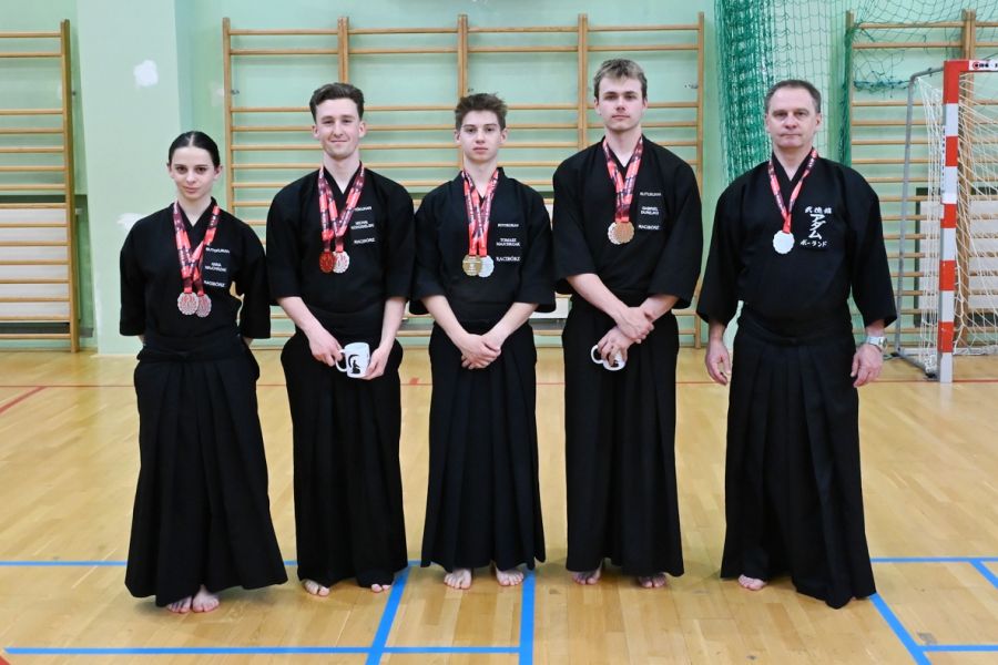Zawodnicy Butokukan Racibórz z medalami mistrzostw Polski