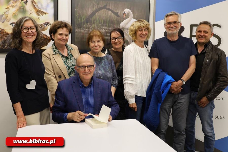 Andrzej Biskup powrócił do raciborskiej biblioteki z powieścią „Miriam”