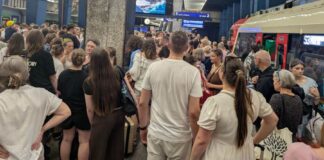 warszawa centralna upaly