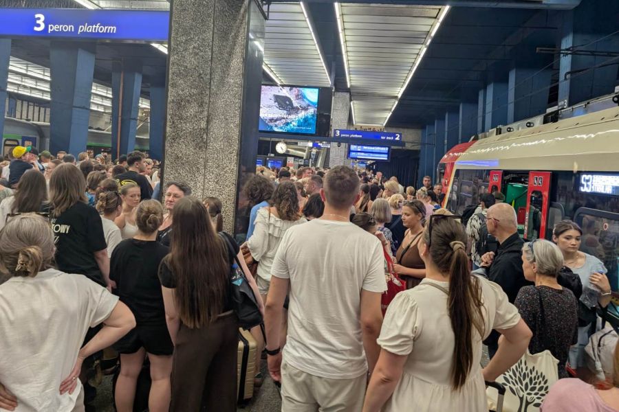 warszawa centralna upaly