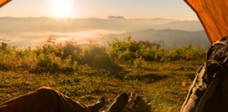 namiot gory beskid slaski