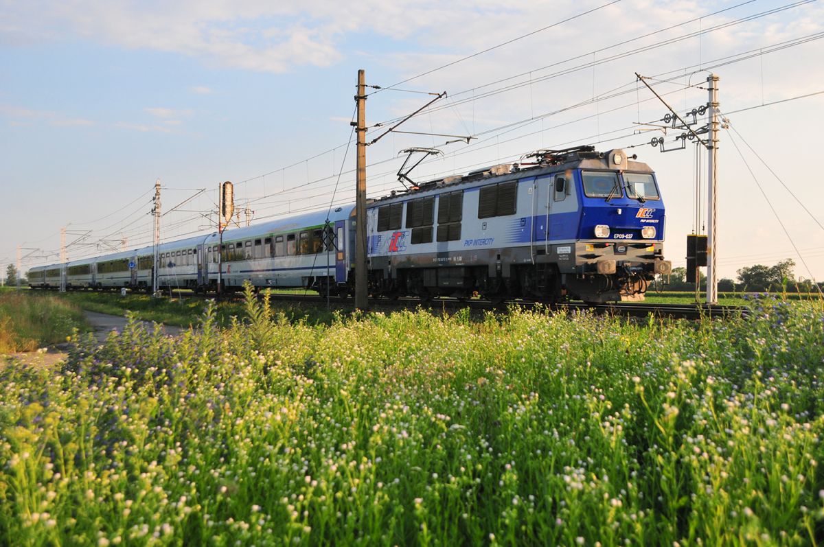 pociag kolej intercity