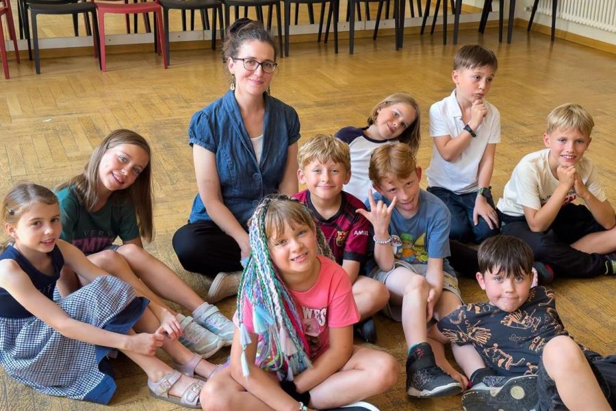Dzieci tworzyły własne piosenki podczas półkolonii w RCK