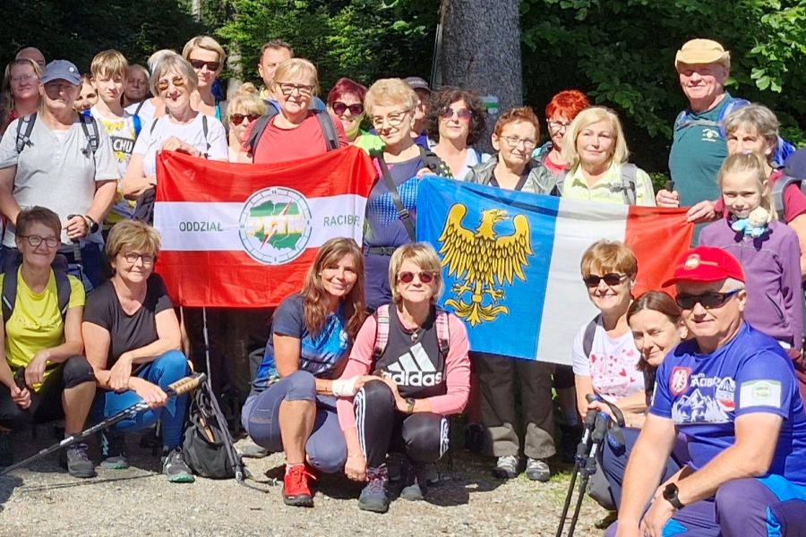 Turyści z Raciborza zdobyli Orlicę i Jagodną