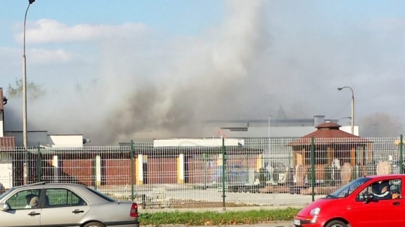 Pożar wentylacji na Ostrogu