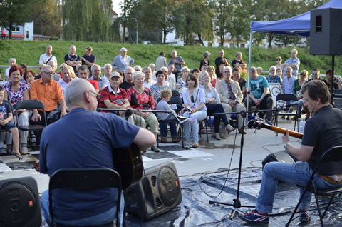 szkocka trupa koncert przystań kajakowa racibórz