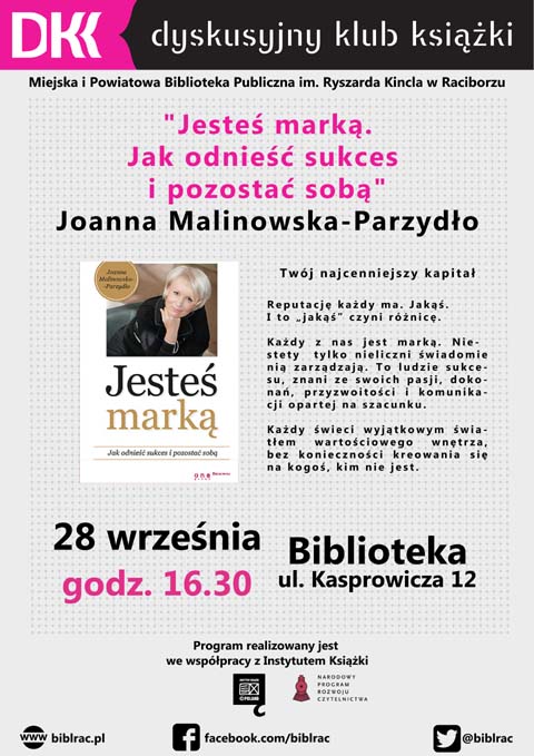 dyskusyjny klub ksiązki racibórz biblioteka mipbp