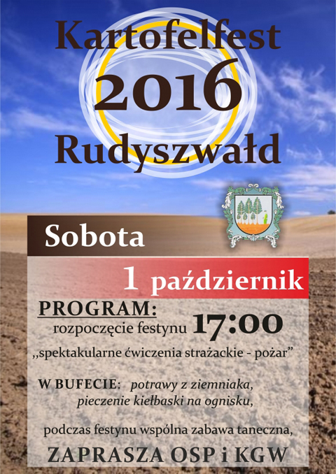 kartofelfest rudyszwałd 2016