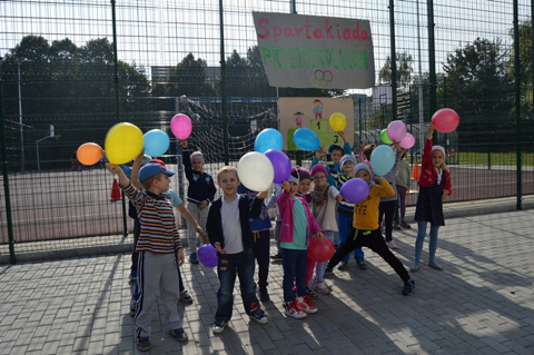 szkoła podstawowa nr 4 wojska polskiego racibórz spartakiada przedszkolaków