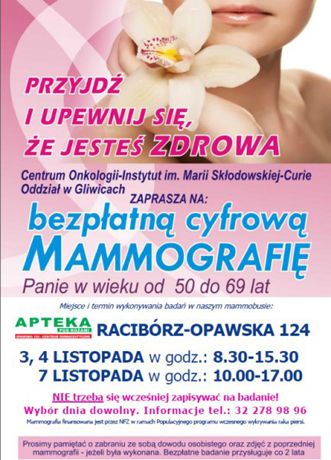 mammografia racibórz