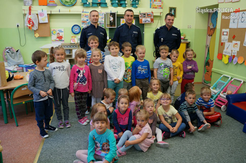 policja racibórz przedszkole borucin elfik