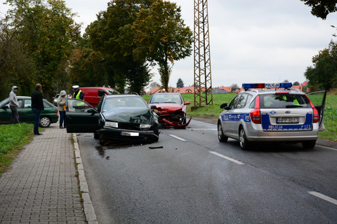 Wypadek na Opawskiej w Raciborzu 2016