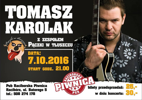 tomasz karolak pączki w tłuszczu pub raciborska piwnica