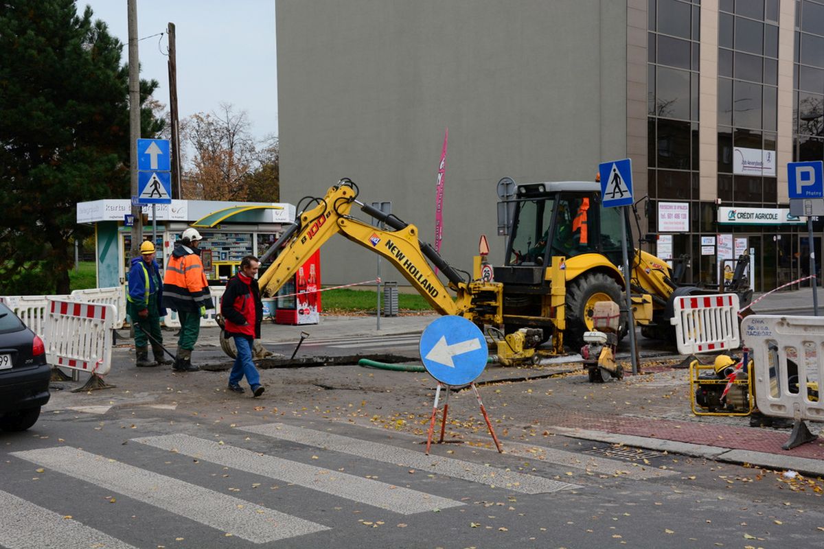 Awaria wodociągi