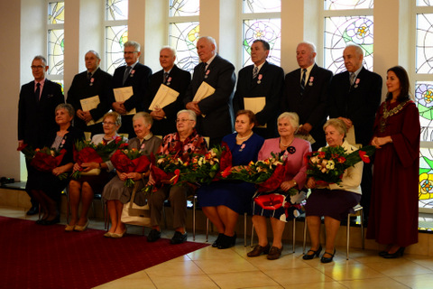 Złote Gody w Urzędzie Stanu Cywilnego w Raciborzu 2016