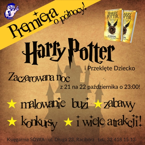 Harry Potter i Przeklęte Dziecko i raciborskiej ksiegarni Sowa